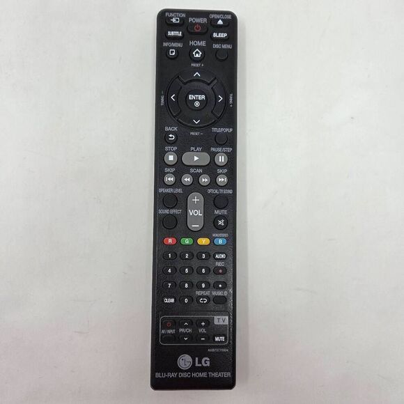 LG AKB73775804 BLU-RAY HOME THEATER SYSTEM REMOTE CONTROL BH6730S , BH6830SW - Picture 1 of 4